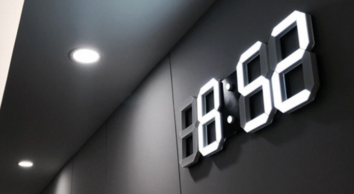 Что представляют собой электронные часы на стену?