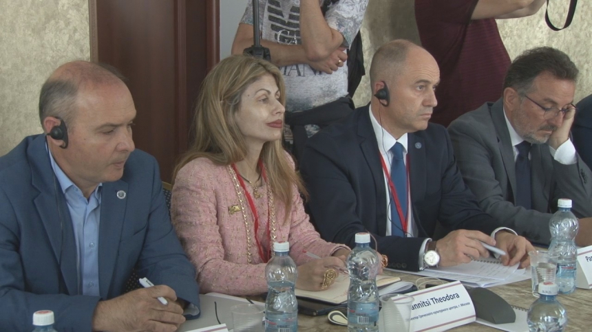 Анапу посетили делегации из Греции и Республики Крым