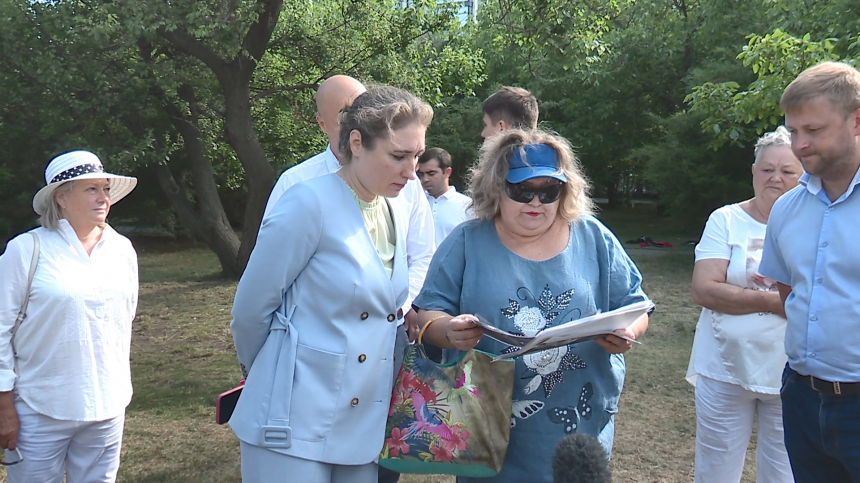Первый вице-мэр Анапы Светлана Балаева встретилась с жителями микрорайона «Ореховая роща»