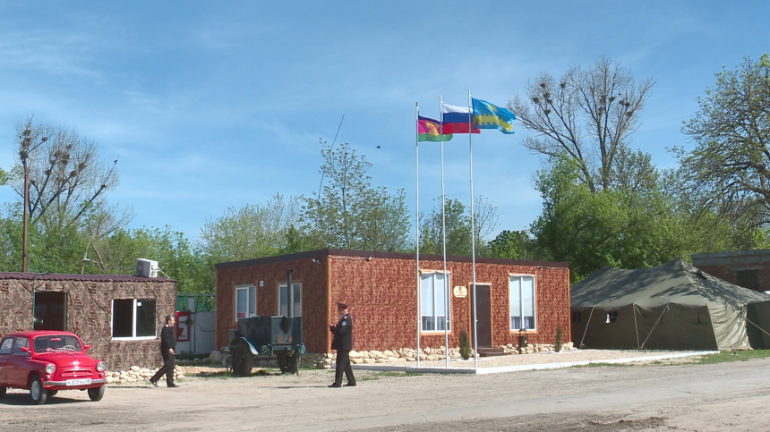 Жены военнослужащих организовали «Солдатский привал» в районе села Джигинка