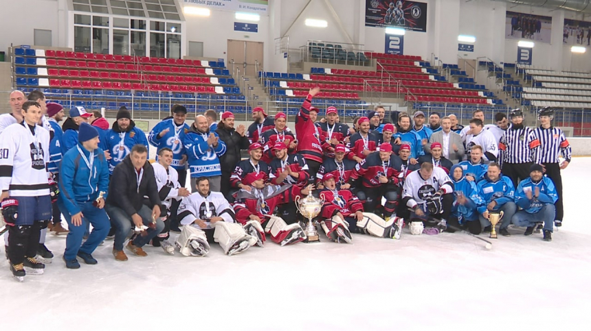 Анапская команда Ночной хоккейной лиги стала победителем краевого чемпионата
