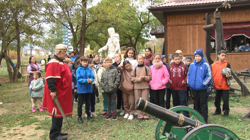Интерактивная выставка в патриотическом центре «Южно-Российский парк истории» состоялась в Анапе
