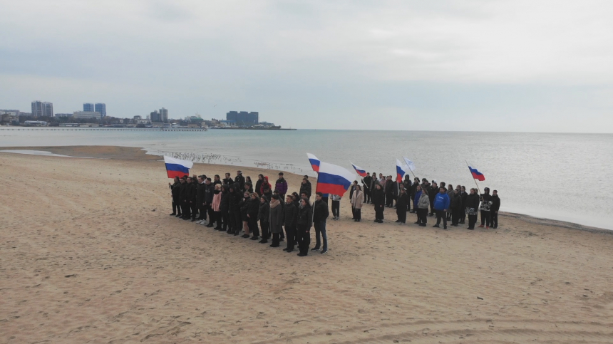 Студенты Анапского индустриального техникума  присоединились к всероссийскому флешмобу