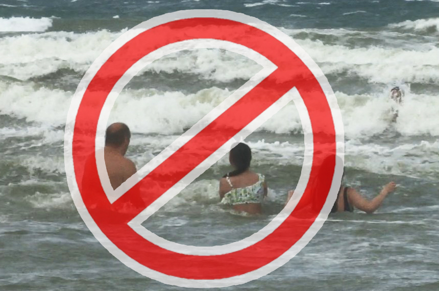 Сегодня в Анапе введён запрет на купание