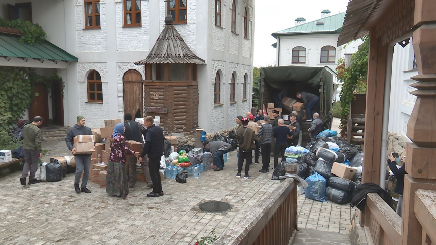 Анапские прихожане отправили порядка 5 тонн гуманитарной помощи российским солдатам