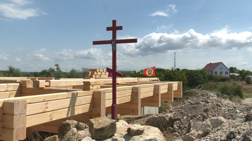 В хуторе Чембурка началось строительство храма