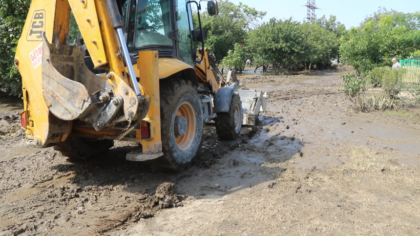 В Виноградном сельском округе продолжаются восстановительные работы