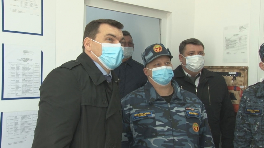 Анапу с рабочем визитом посетил министр гражданской обороны и чрезвычайных ситуаций Кубани
