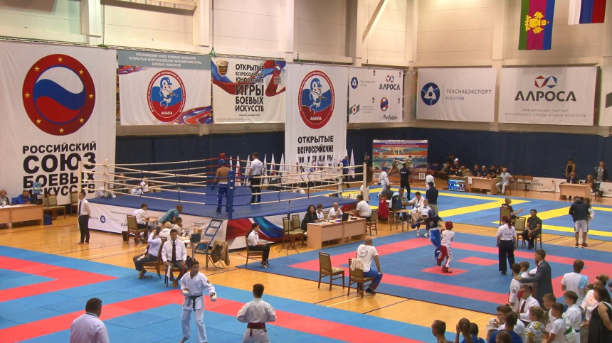 Анапа приветствует участников XIV Всероссийских юношеских игр боевых искусств