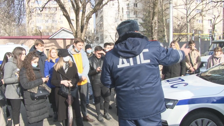 Анапские студенты побывали на экскурсии в городском отделе МВД