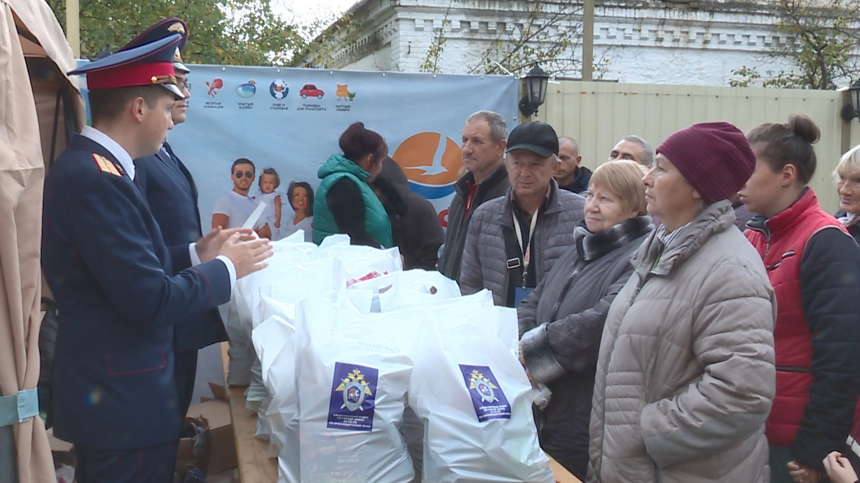 Следственный комитет Краснодарского края собрал гуманитарную помощь для жителей Херсона