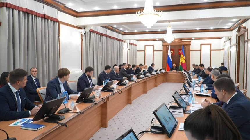 Губернатор Кубани представил своих новых заместителей на расширенном планерном совещании