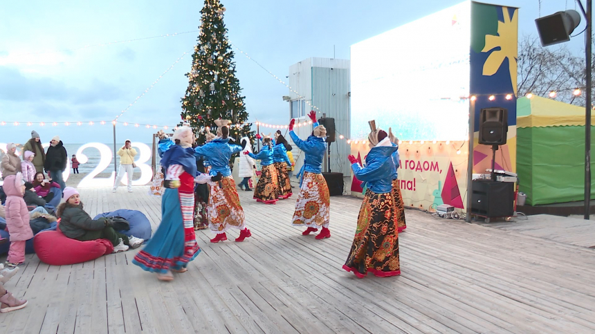 Зимуй в Анапе! В Новогодние выходные на курорте отдохнули почти 50 тысяч гостей