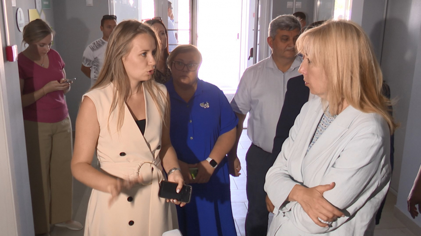 Анна Минькова посетила новые соцобъекты Анапы