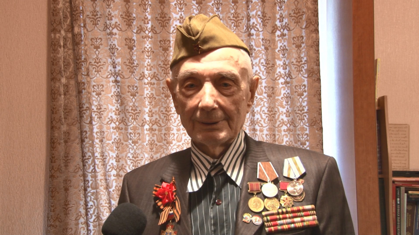 С Днём Победы анапчан поздравил ветеран Великой Отечественной войны