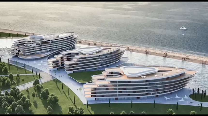 Победитель архитектурного конкурса по развитию курорта представил проект «Новой Анапы»