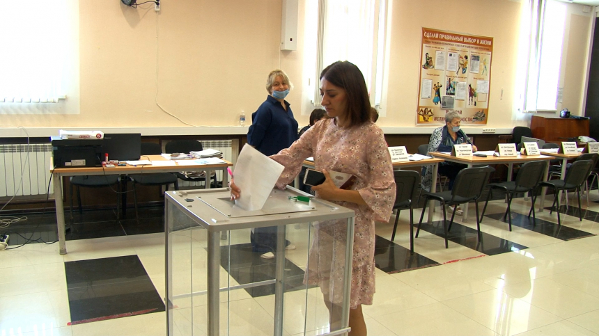 В сельских округах Анапы идет активное голосование на выборах депутатов ЗСК
