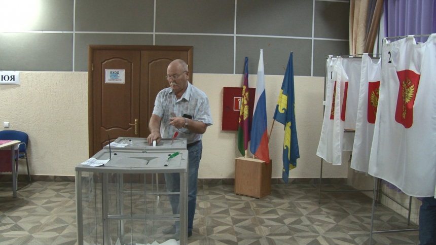 Как проходят выборы в станице Гостагаевская?