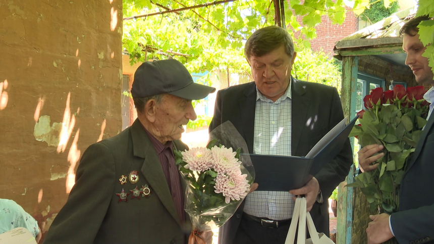 Ветерану трех войн Фёдору Гарееву исполнилось 104 года