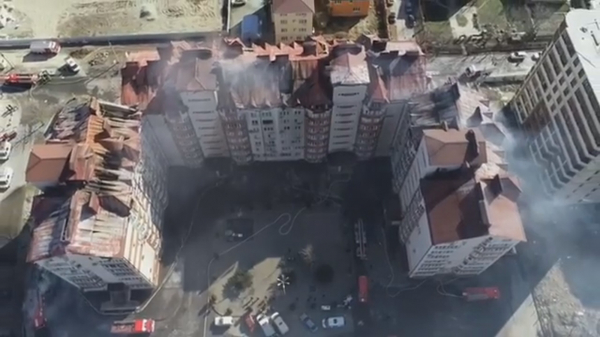 Пожар в жилом доме в Анапе полностью ликвидирован