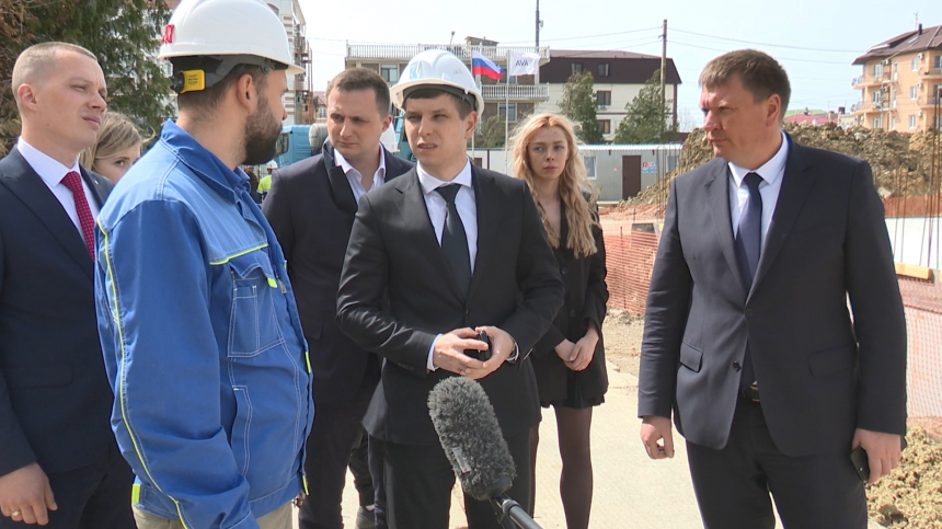 Руководитель департамента строительства Краснодарского края прибыл в Анапу с рабочим визитом