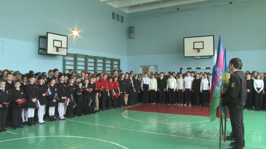 Месячник оборонно-массовой и военно-патриотической работы стартовал в школе села Юровка