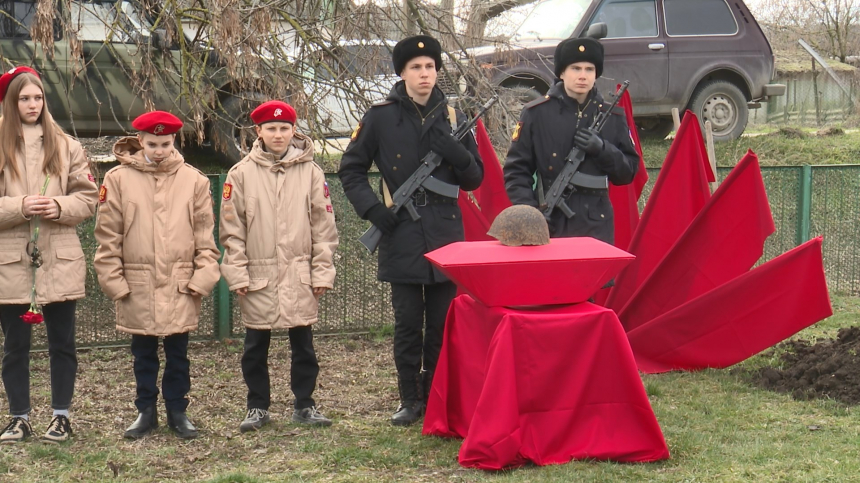 Церемония захоронения прошла в Первомайском сельском округе