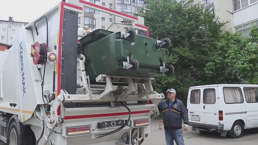 В Анапе приняли на вооружение современные технологии по вывозу мусора