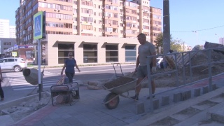 В Анапе продолжаются работы по благоустройству города