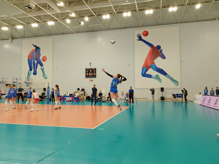 Анапские волейболистки провели зрелищный матч против соперниц из Калининграда