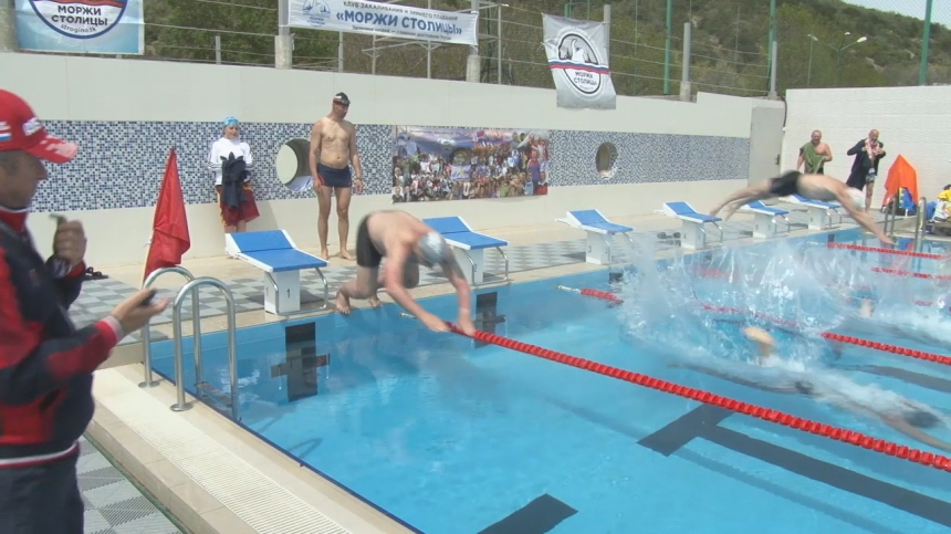 Сукко принимает всероссийские соревнования по плаванию в холодной воде