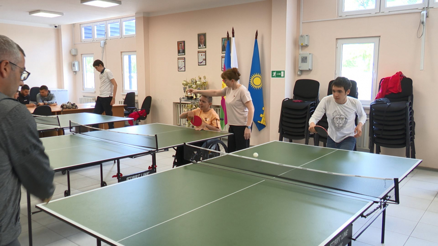 В Анапе открыта секция настольного тенниса для детей с ОВЗ