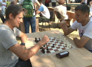 Турнир по шахпонгу прошёл в Анапе