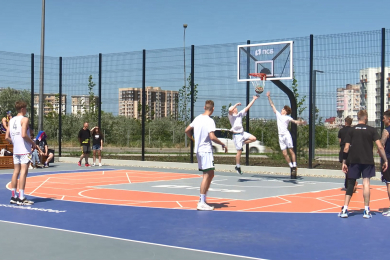 ПСБ в Анапе открыл первый на Кубани Центр Уличного Баскетбола